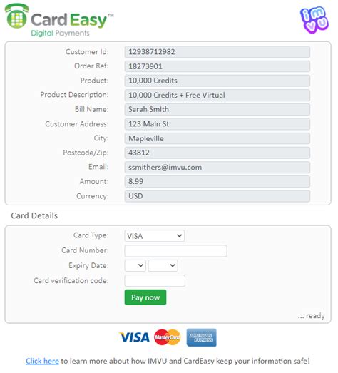 help imvu|Live Chat Support and Credit Cards : Community Center